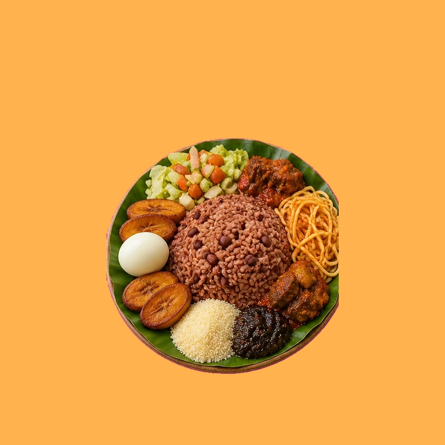 Waakye from Ghana